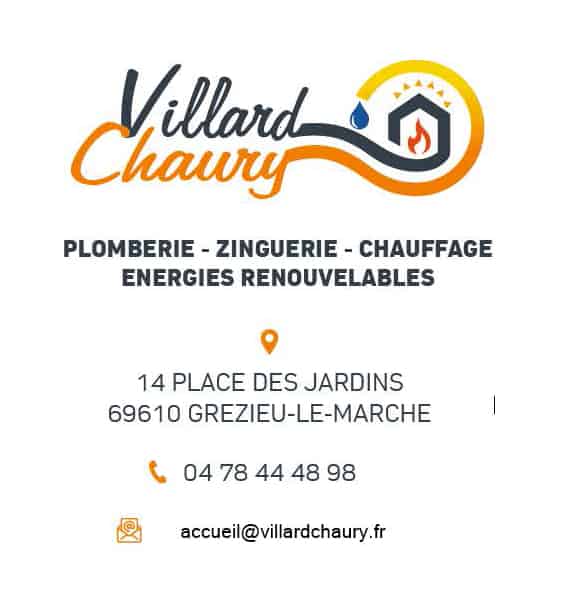 Plombier Villard chaury