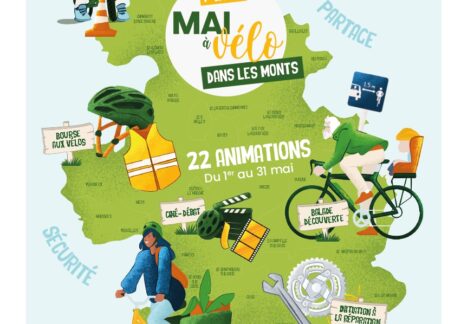 Mai à vélo dans les Monts du Lyonnais