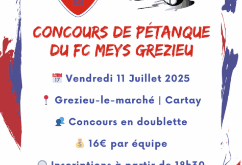 Concours de pétanque du FCMG